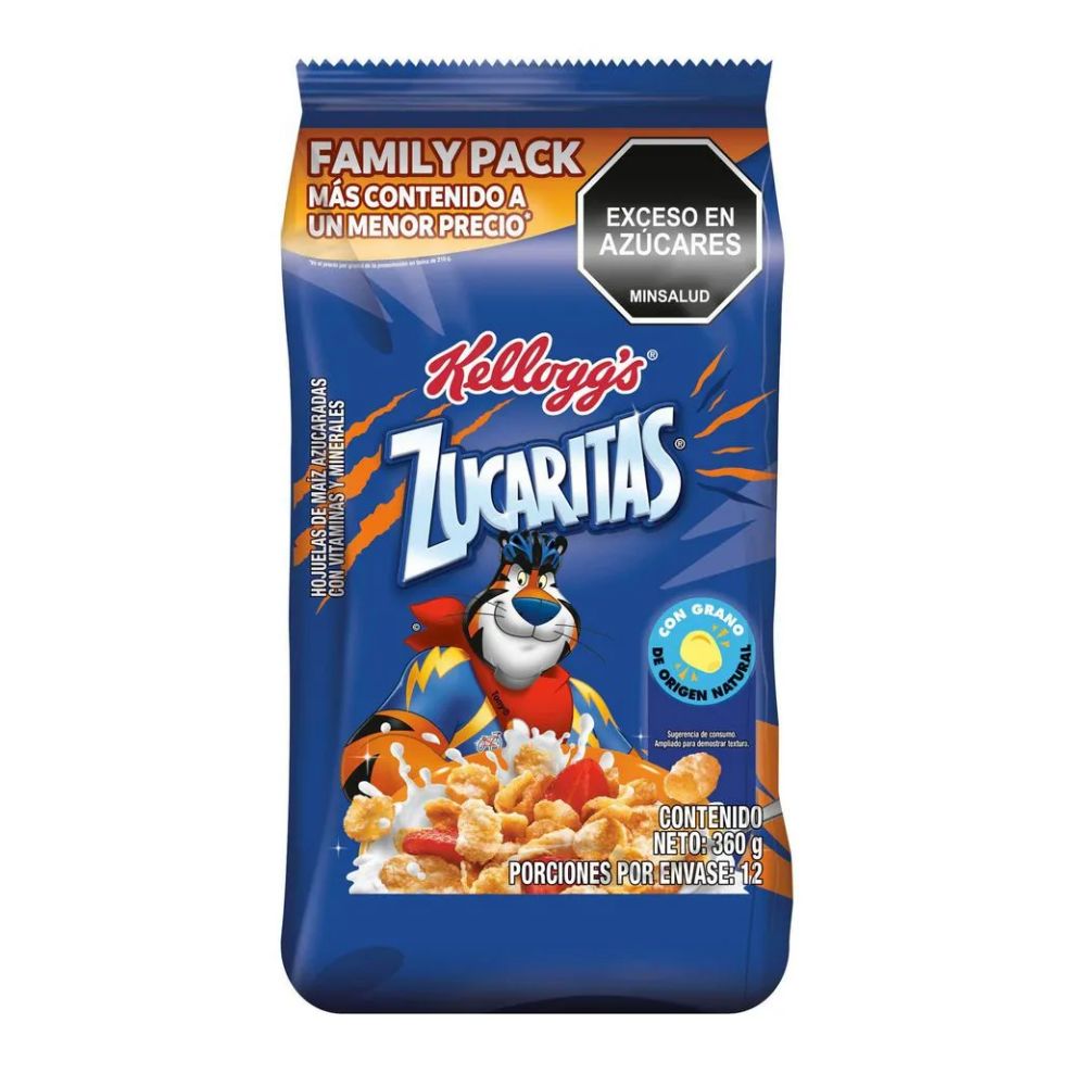 Zucaritas Cereal Original x 360gr