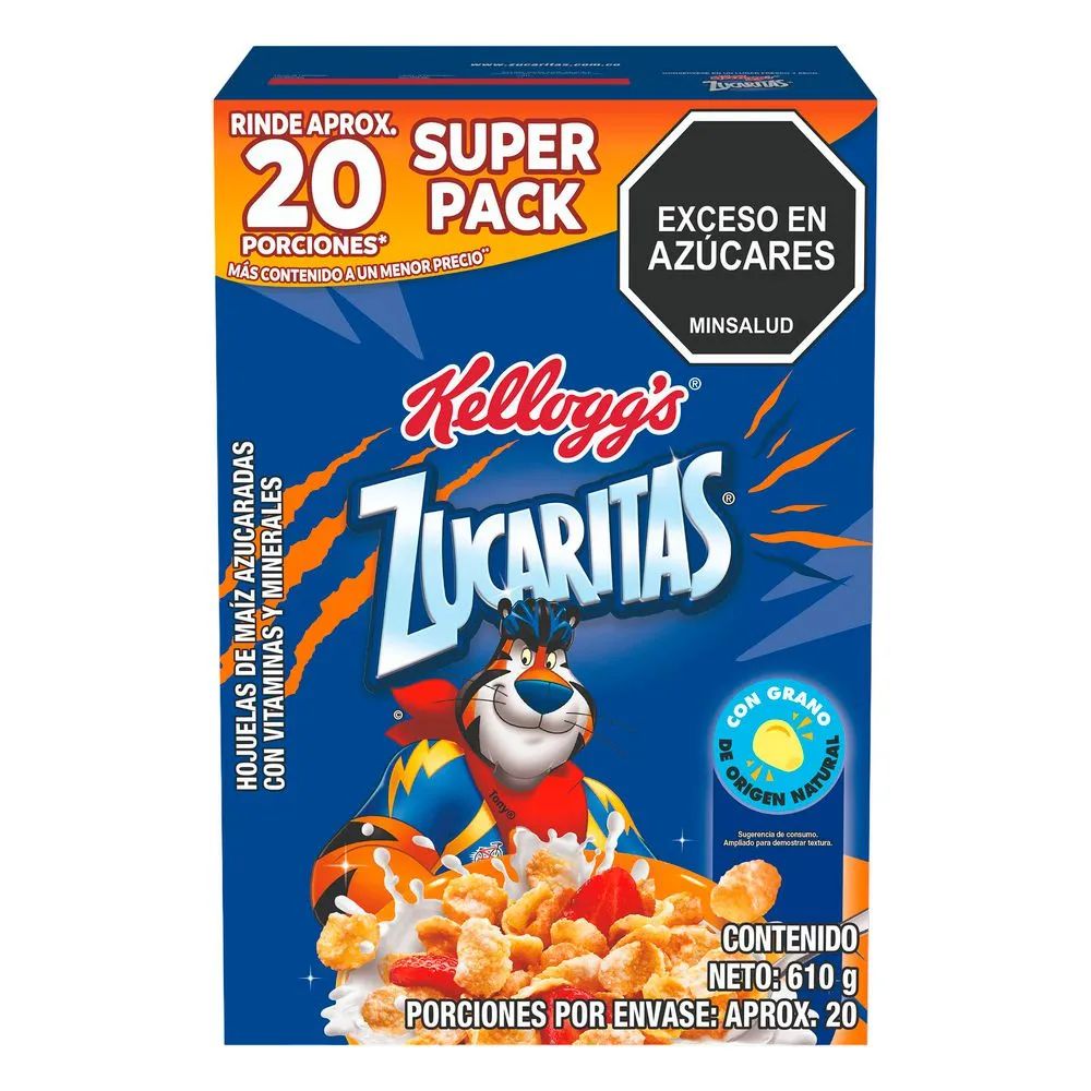 Zucaritas Cereal Original Caja x610 gr