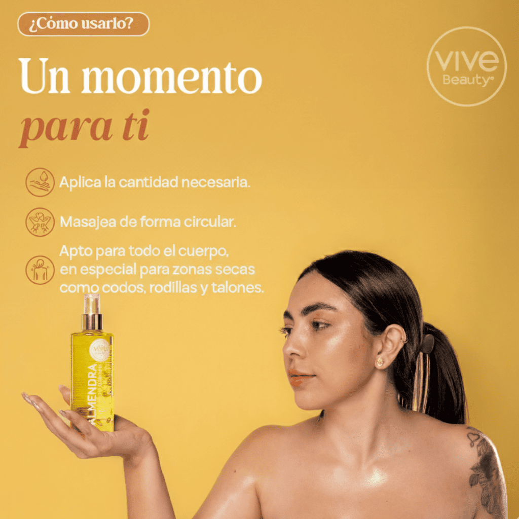 Vive Beauty Aceite Corporal Almendras 250 ml