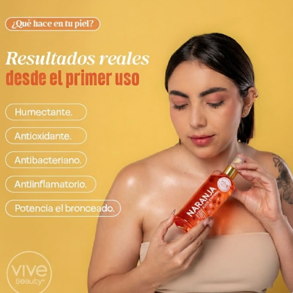 Vive Beauty Aceite Corporal Naranja 250 ml