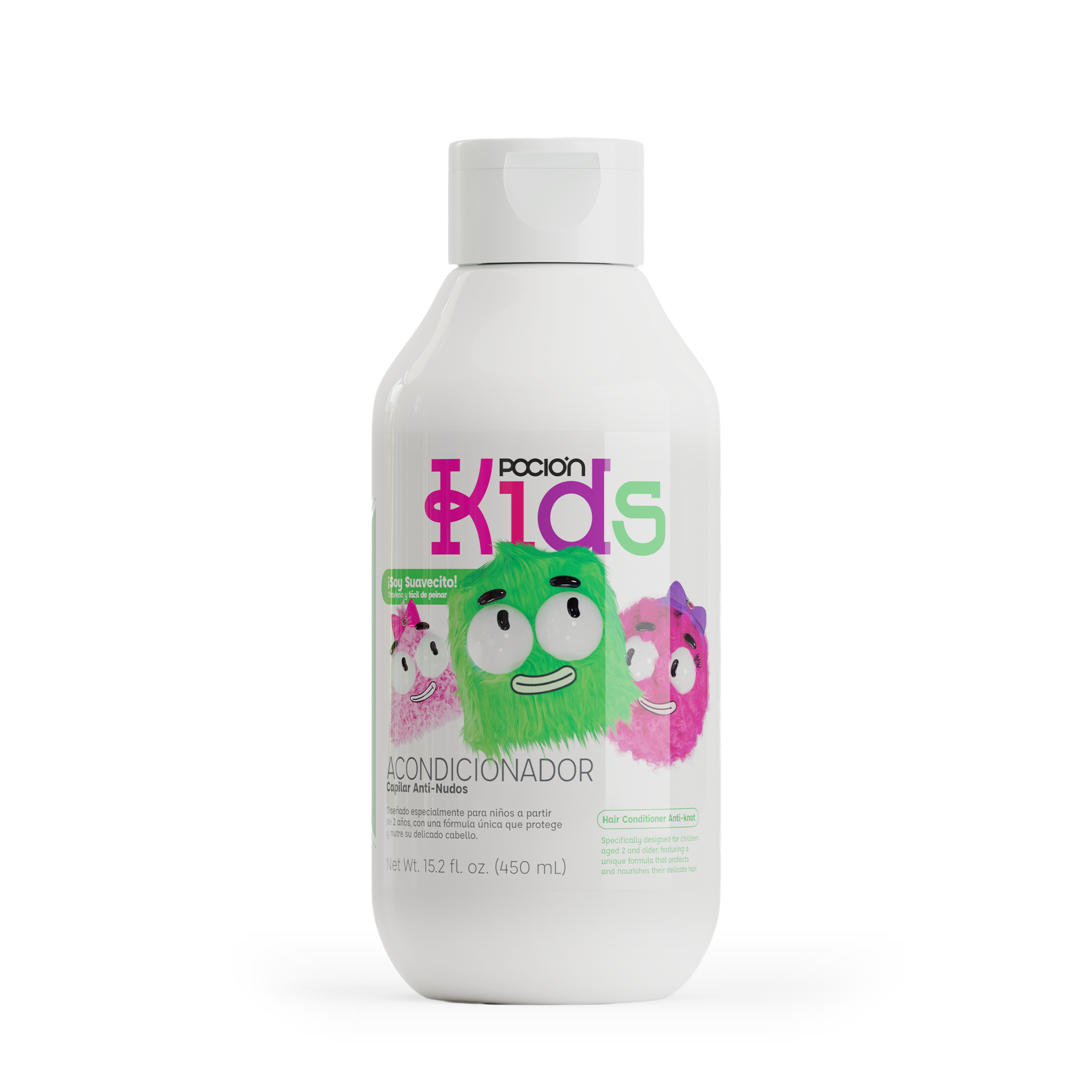 La Pocion Kit Sin Enredos Kids - Shampoo, Acondicionador y Spray Anti-Nudos (3 pack)