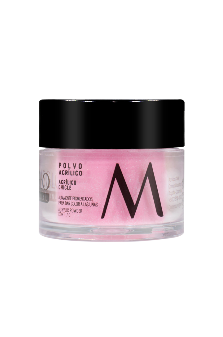 POLVO ACRiLICO CHICLE 7G MASGLO