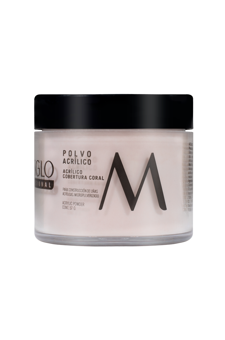 ACRYLIC POWDER CORAL COVERAGE 57G MASGLO - COVER