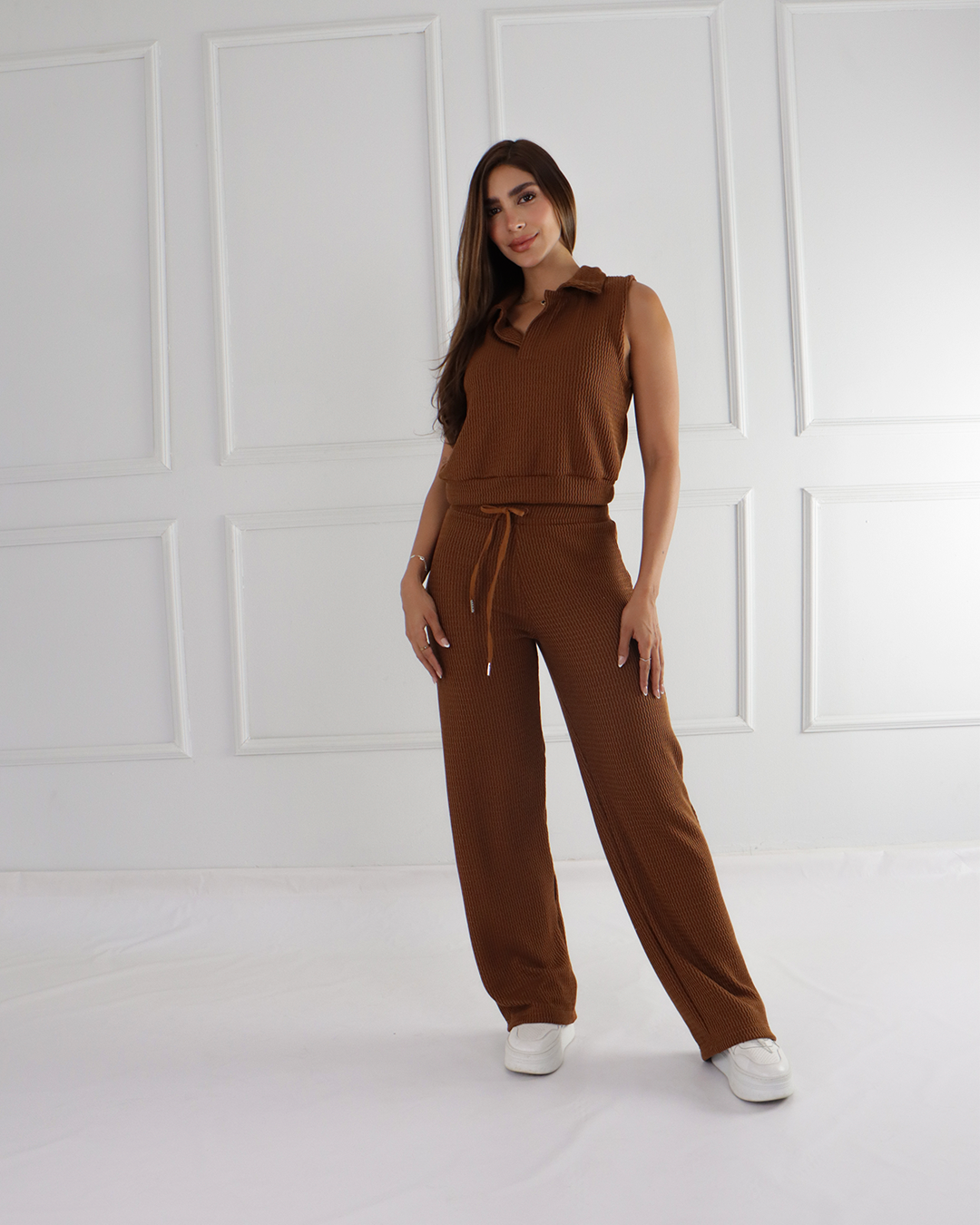 Joy Staz Set en tela tejido  -  P55007