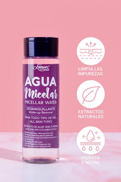Lamour Agua Micelar –  260ml