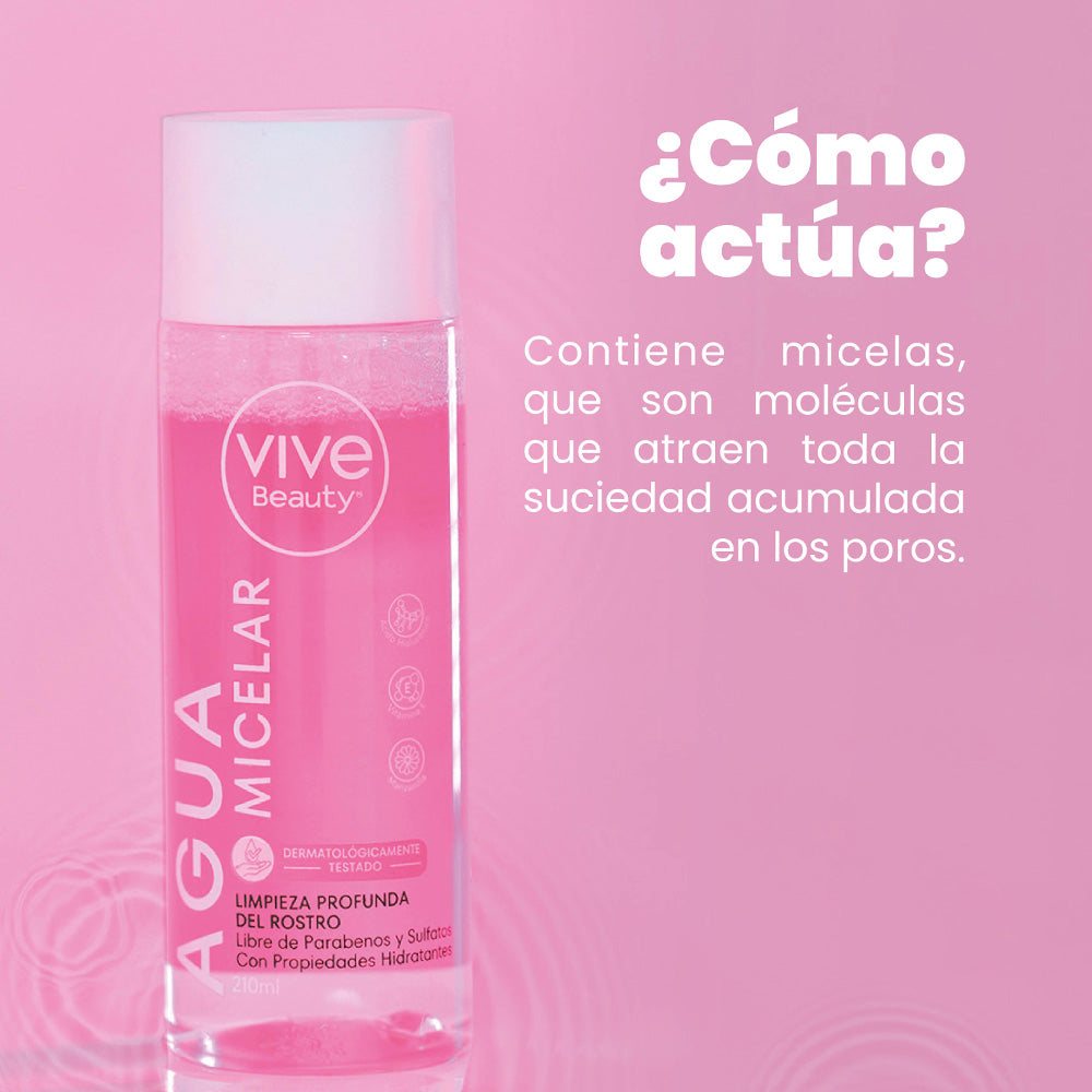 Vive Beauty Agua Micelar 210 ml