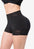 Curvia Short Alessia extracorto con realce Negro