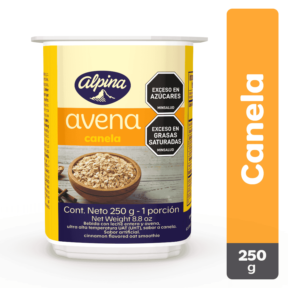 AVENA ALPINA 250G CANELA