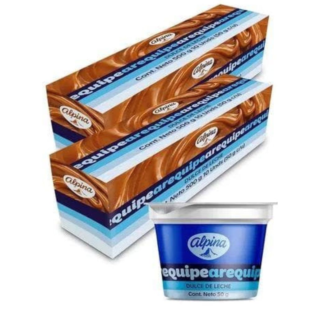 Arequipito alpina 20 units 50gr each Snack 