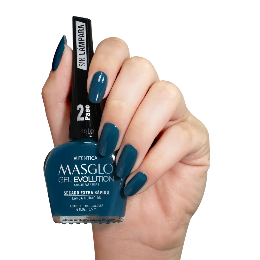 AUTeNTICA - ESMALTE GEL EVOLUTION EFECTO GEL  MASGLO 13,5 ML - GAMA AZUL