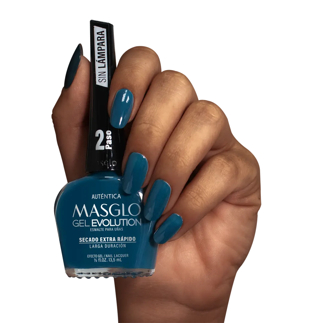 AUTeNTICA - ESMALTE GEL EVOLUTION EFECTO GEL  MASGLO 13,5 ML - GAMA AZUL