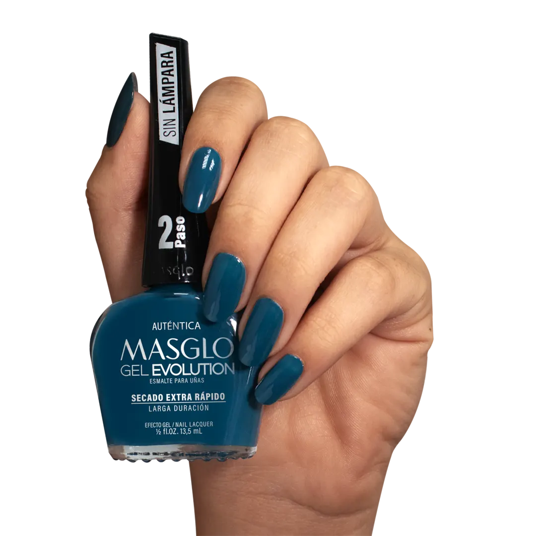 AUTeNTICA - ESMALTE GEL EVOLUTION EFECTO GEL  MASGLO 13,5 ML - GAMA AZUL