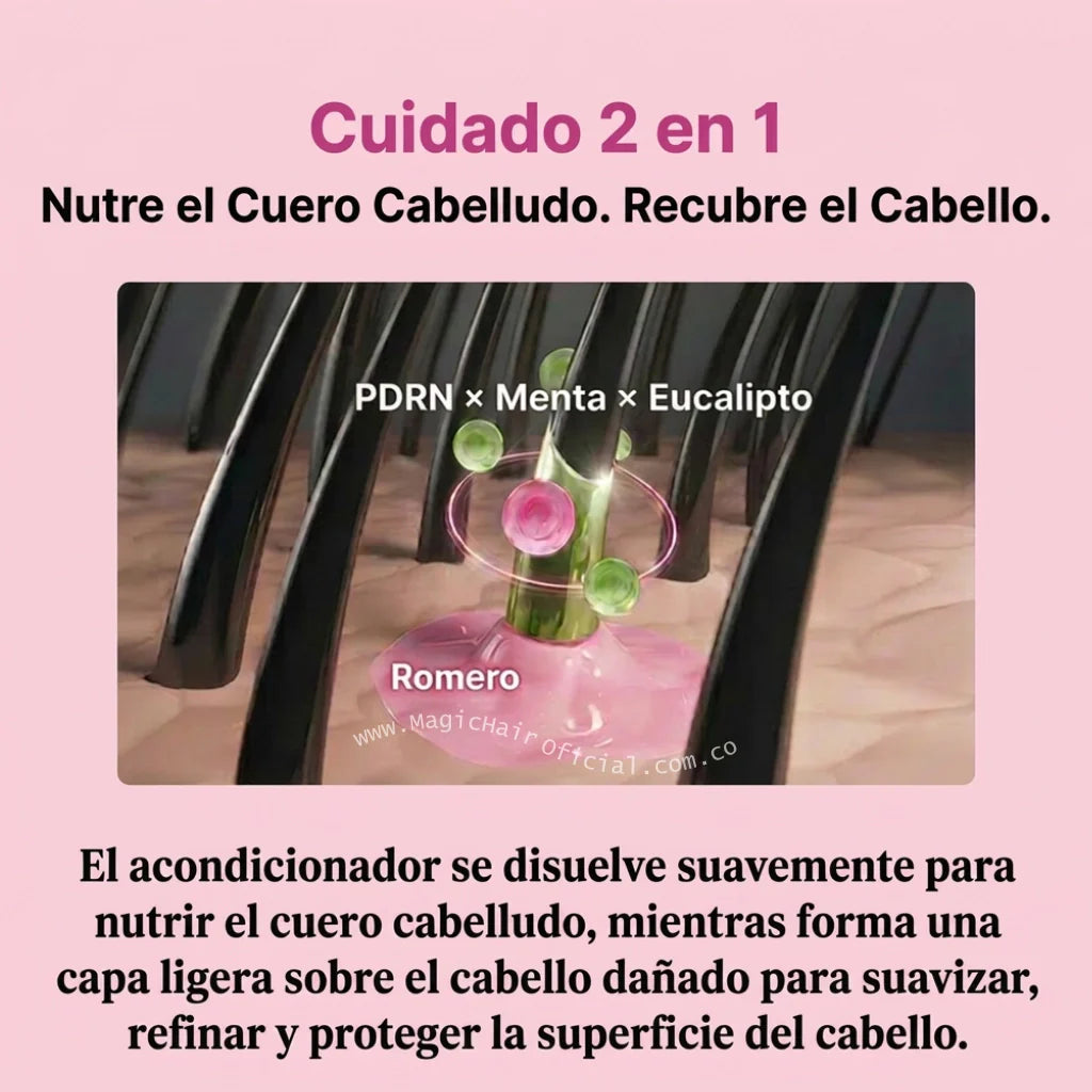 Magic Hair Acondicionador Sin Sal PDRN De Salmon Cabello Fragil 500ml