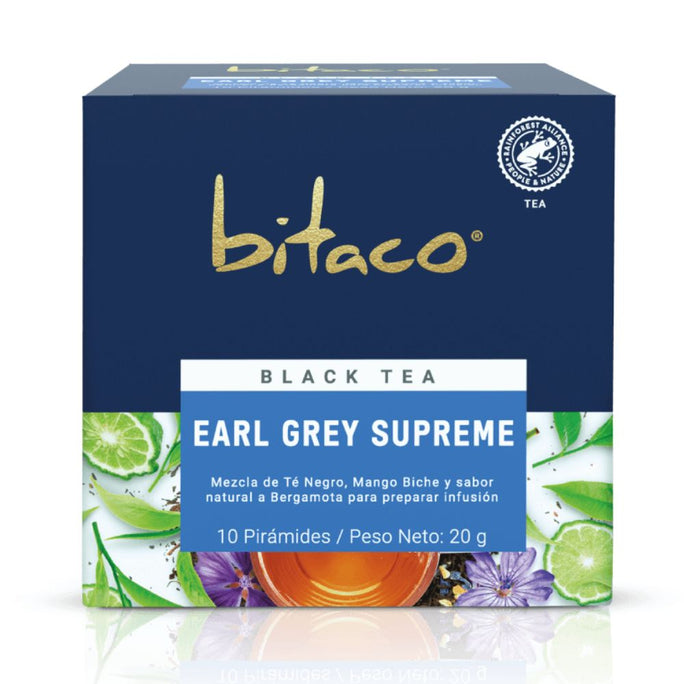 Té de hierbas (30 bolsitas de té) té de hierbas bitaco Dragon Fruit English Breakfast Tea y Earl Grey Supreme Aromaticas Colombianas Té blanco, piña, pitahaya, té negro, biche de mango y sabor natural de bergamota food