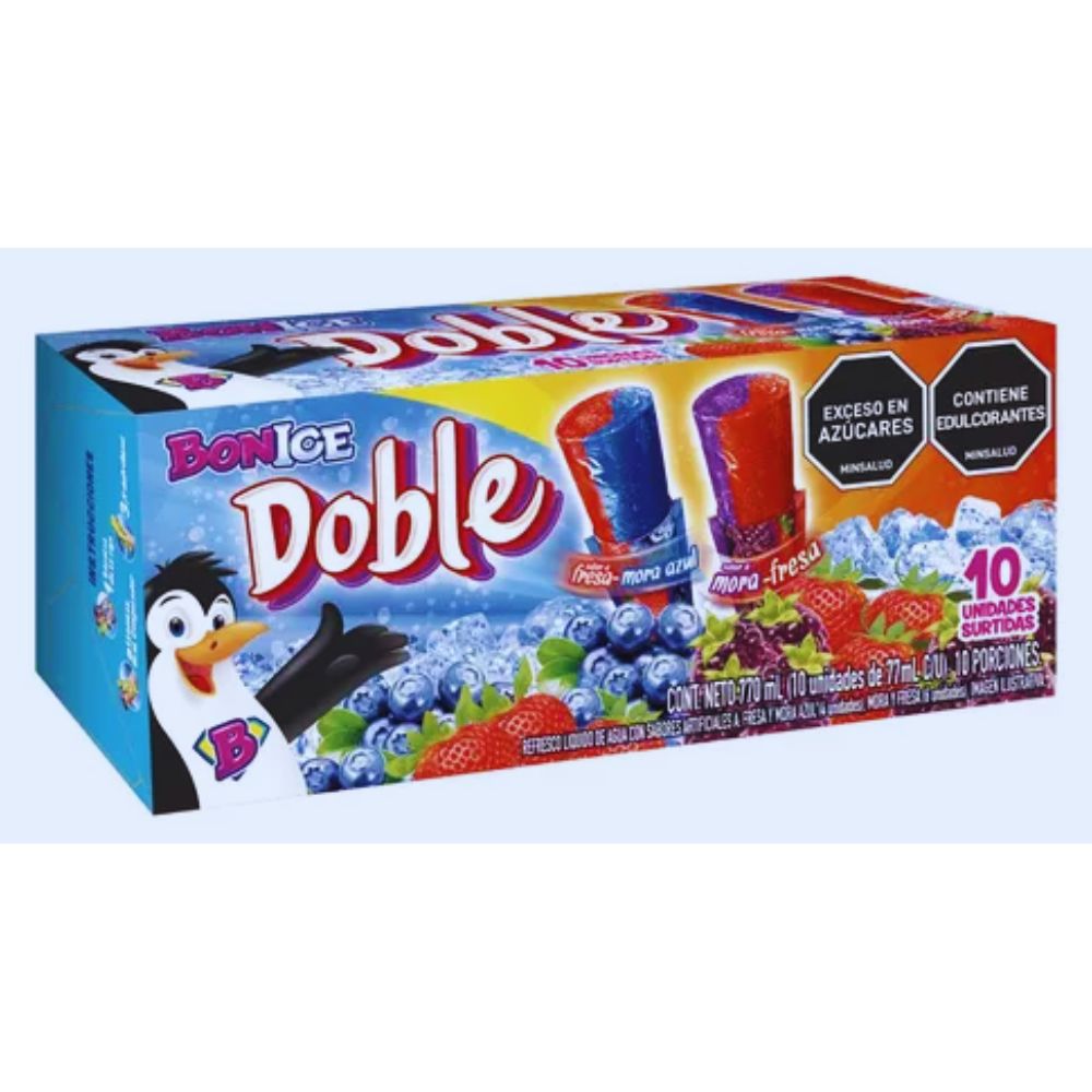 BONICE DOBLE SURTIDO X 10U