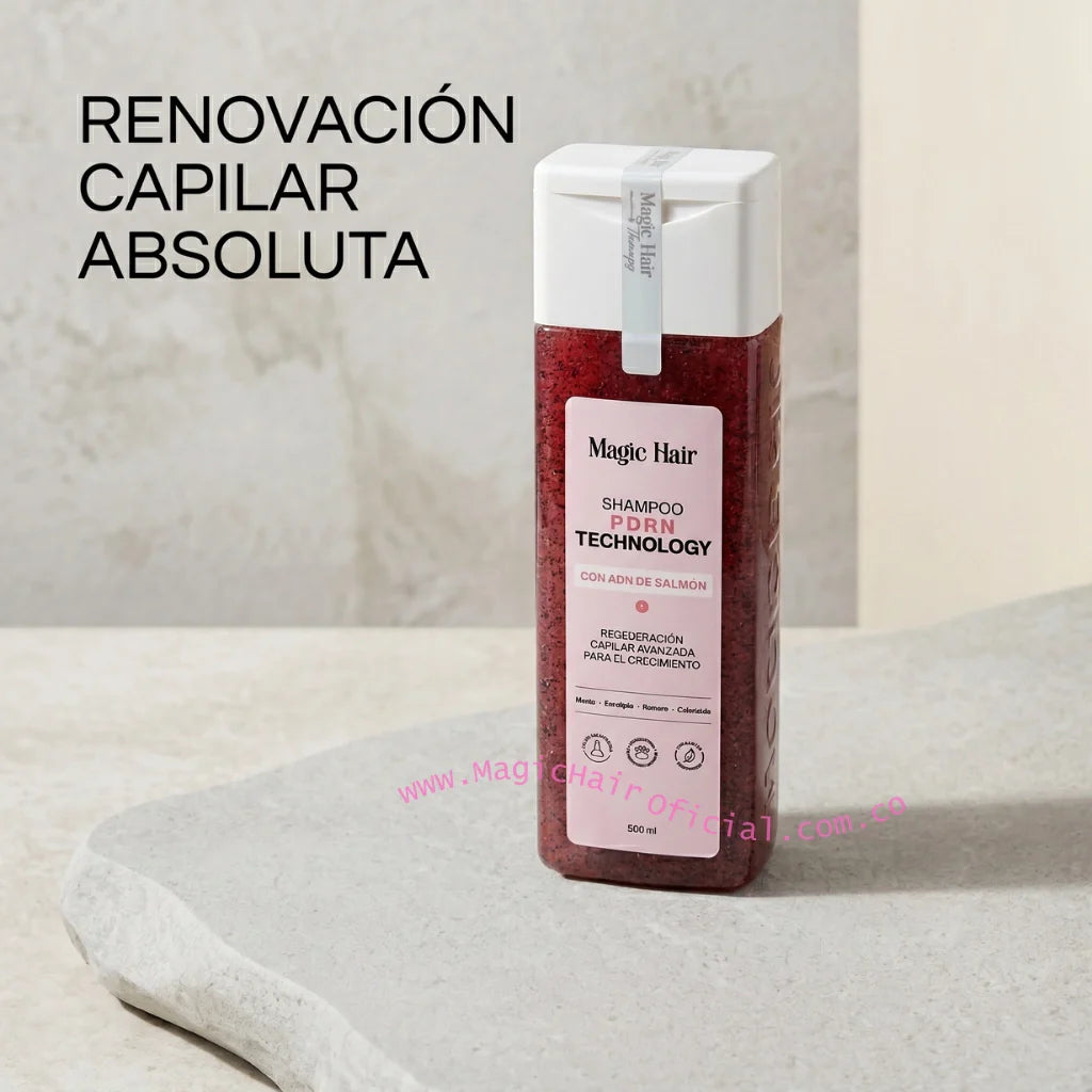 Magic Hair Shampoo de Romero con PDRN Salmon Para Cabello Debil 500ml