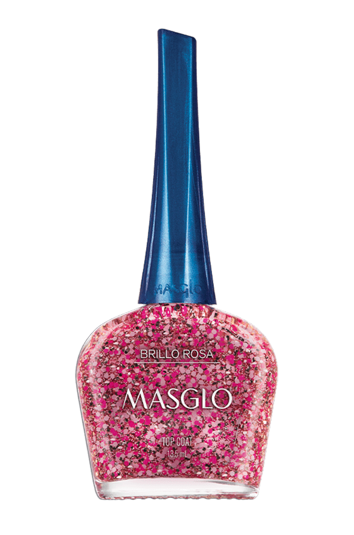 BRILLO TRADICIONAL CON PARTICULAS MASGLO ROSA 13,5 ML