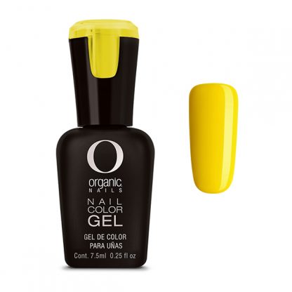 Organic Nails Semi-permanent Gel for Nails Color Canary 131 x7.5 ml 
