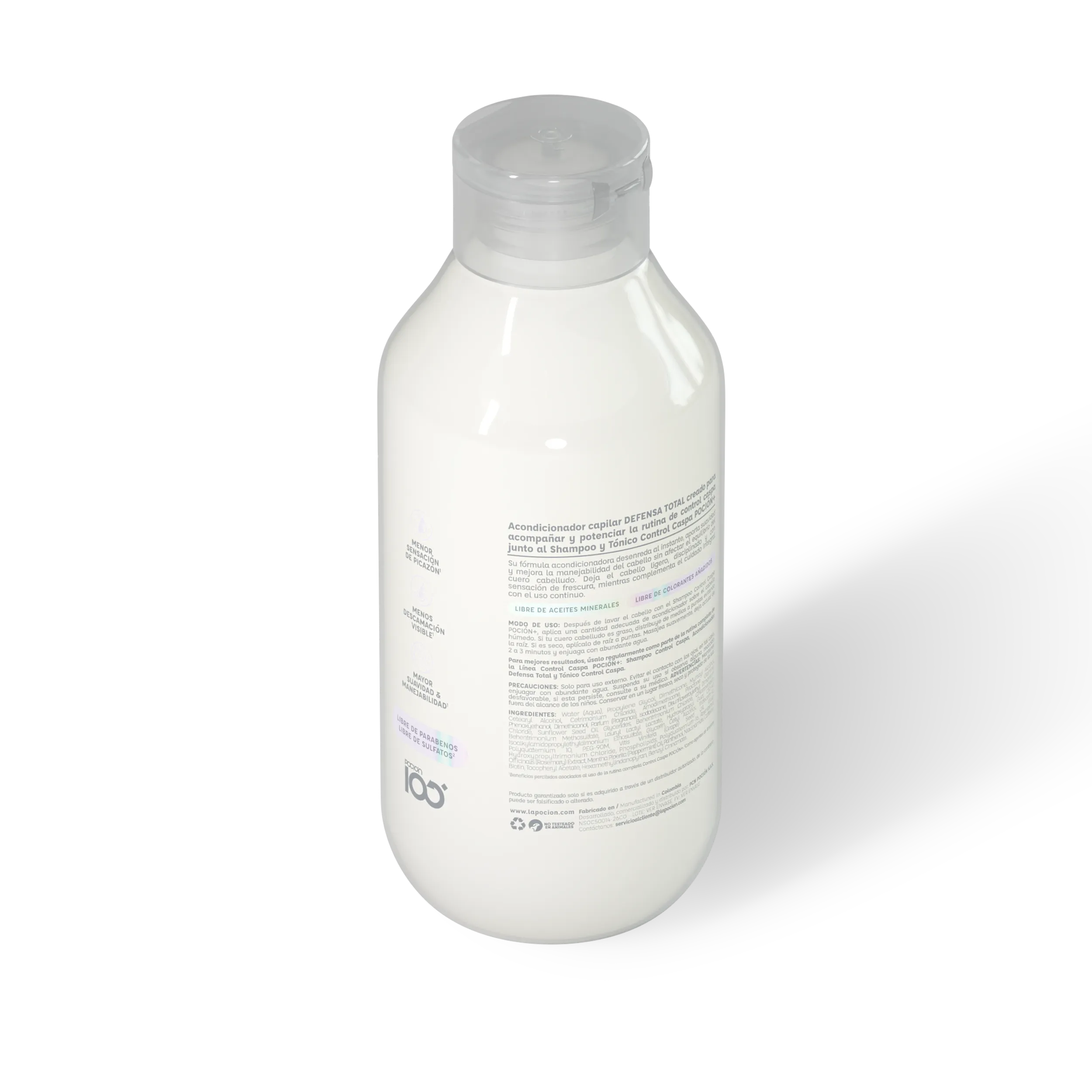 La Pocion Kit Control Caspa - Shampoo Control Caspa, Acondicionador Control Caspa y Tonico control Caspa (3 pack)