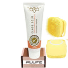 Class Gold kit Cosmetics Class Gold dermoaclarante (4.05 fl oz - 120ml) + Silicone Massage Bath Brush (2 Pack) Class Gold Cream dermoaclarante