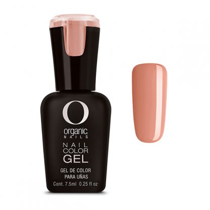 Organic Nails Gel semi-permanente para unas Color Coral Rose 118.  x7.5ml