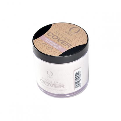 Organic Nails polvo de Acrilico Cover Beige de tonalidad beige mate.