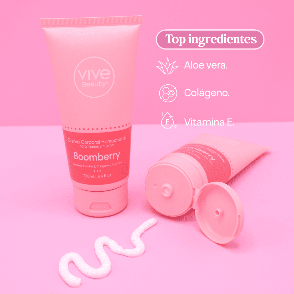 Vive Beauty Crema Corporal Boomberry 250 ml