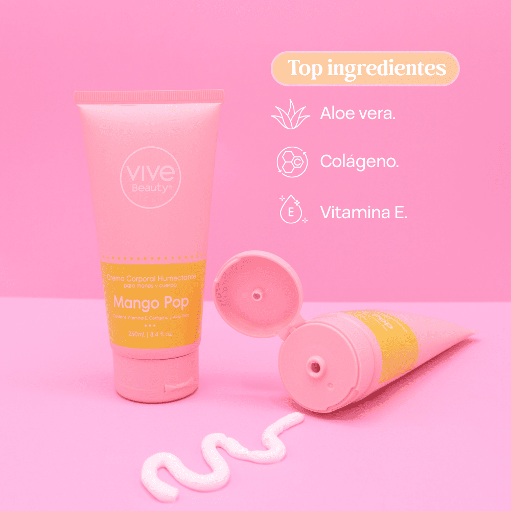 Vive Beauty Crema Corporal Mango Pop 250 ml