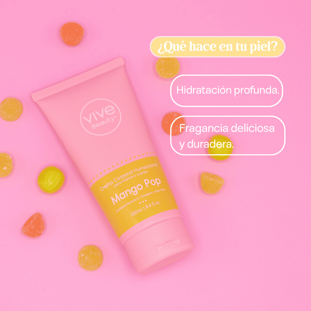 Vive Beauty Crema Corporal Mango Pop 250 ml
