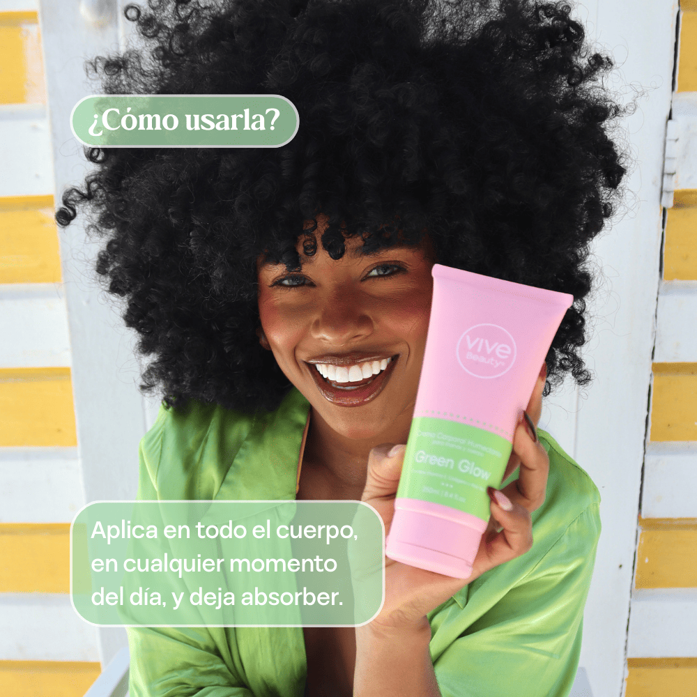 Vive Beauty Crema Corporal Green Glow 250 ml