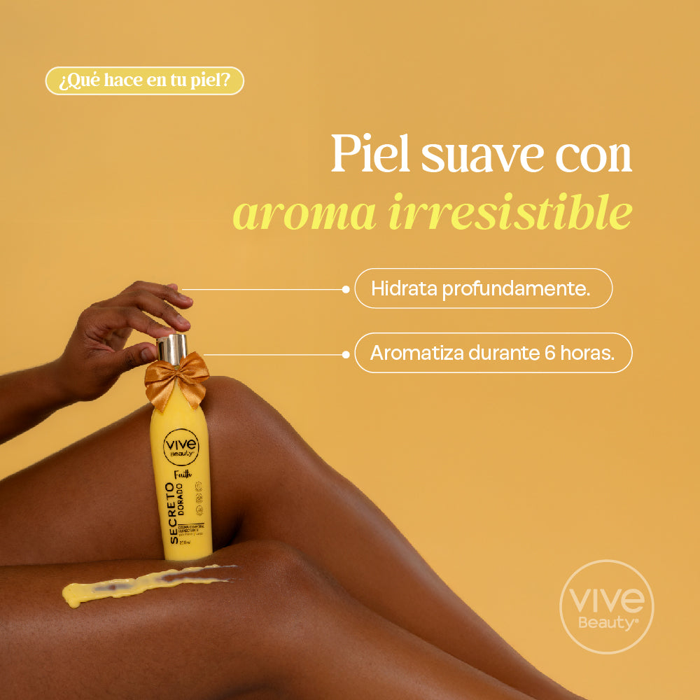 Vive Beauty Crema Secreto Dorado Faith 250 ml