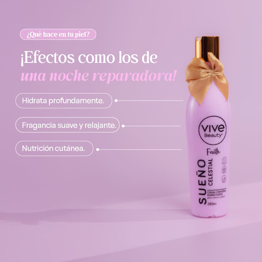 Vive Beauty Crema Sueño Celestial Faith 250 ml