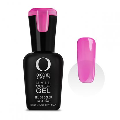 Organic Nails Gel semipermanente de tonos cristalinos Color Crystalline Pink 140 x7.5 ml