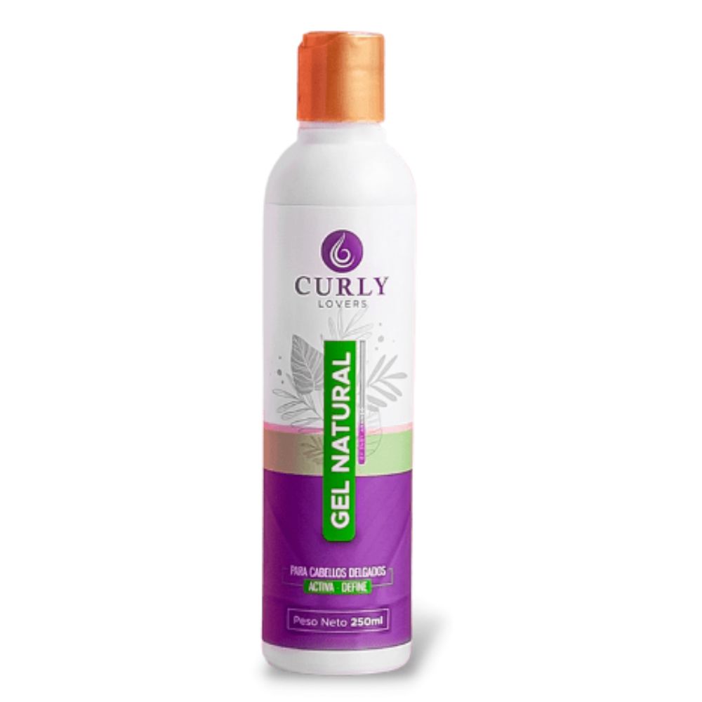 Curly Lovers Styling Cream, Curly Lovers Natural Gel for Thin Hair and Curly Lovers Jojoba Oil - Curly Lover Afro Kit Defined Mane (Thin Hair) (3 pack) 