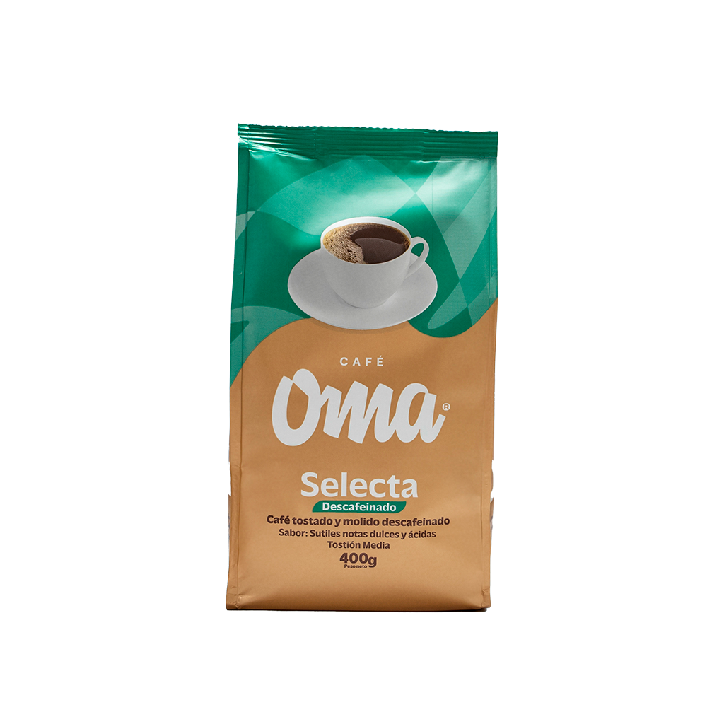 Oma selecta decaffeinated coffee x250gr