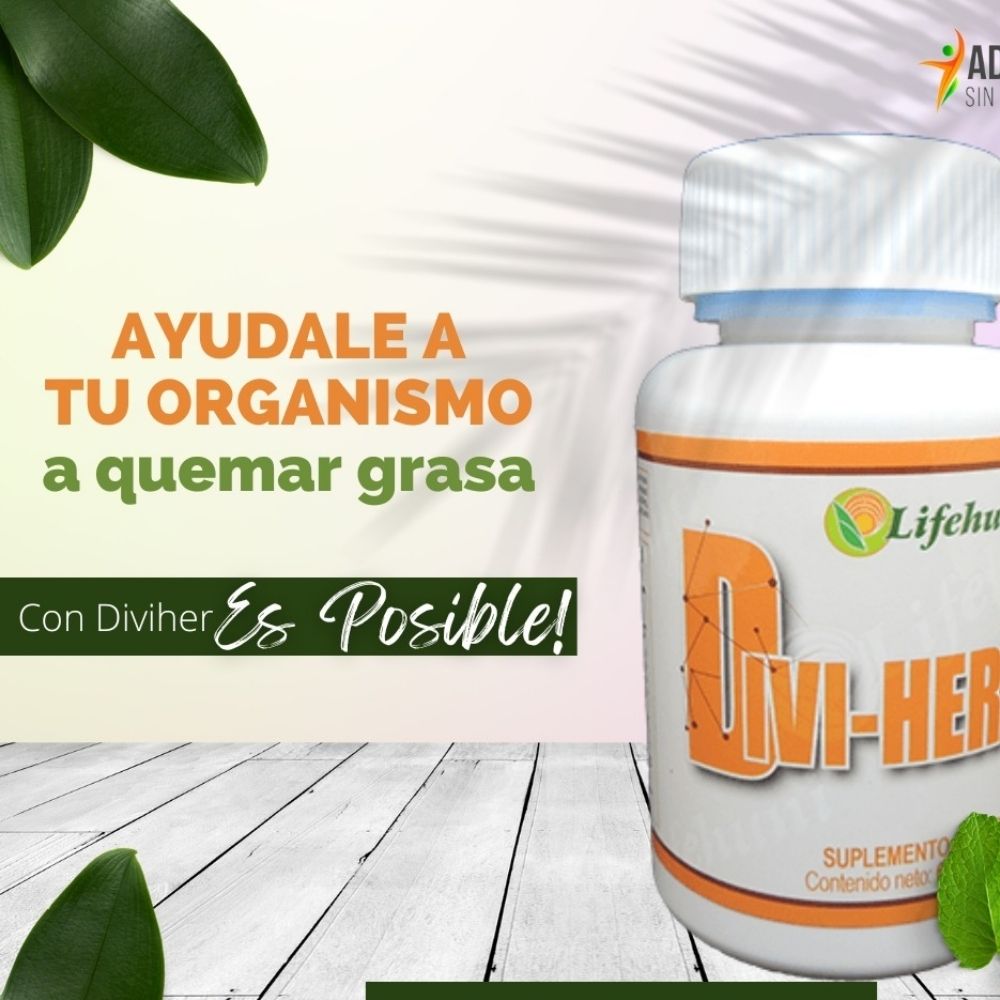 Divi herb Suplemento Dietario 60 caps - 65gr  (2 pack)