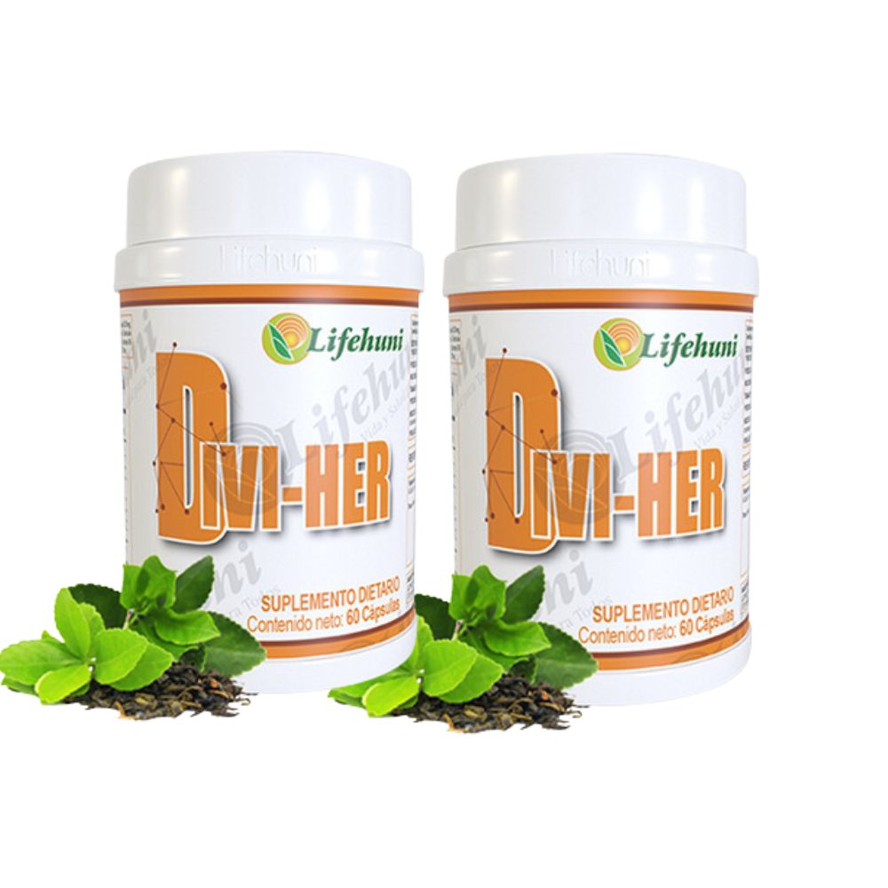 Divi herb Dietary Supplement 60 caps - 65gr (2 pack) 