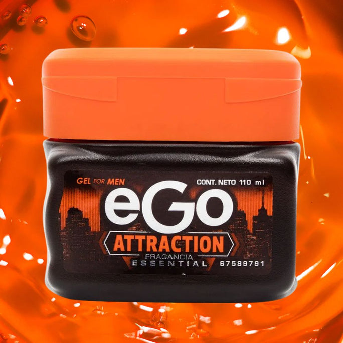 RUUFE hair gel for men (6 Pack) ego gel for men ego attraction gel for men gel ego para hombres Hair ego gel for men gel ego atraccion para hombres tapa naranja gift for men (6 Pack)