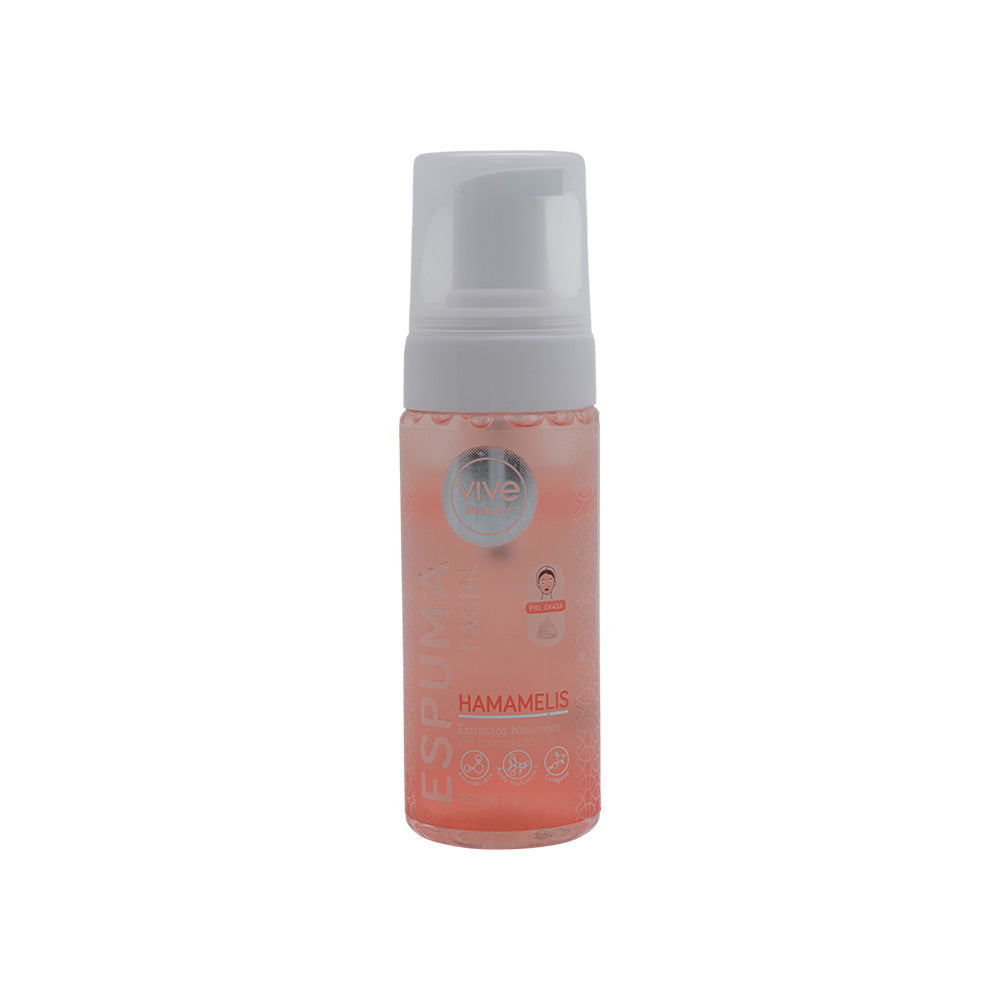 Vive Beauty Espuma Facial Hamamelis 150 ml