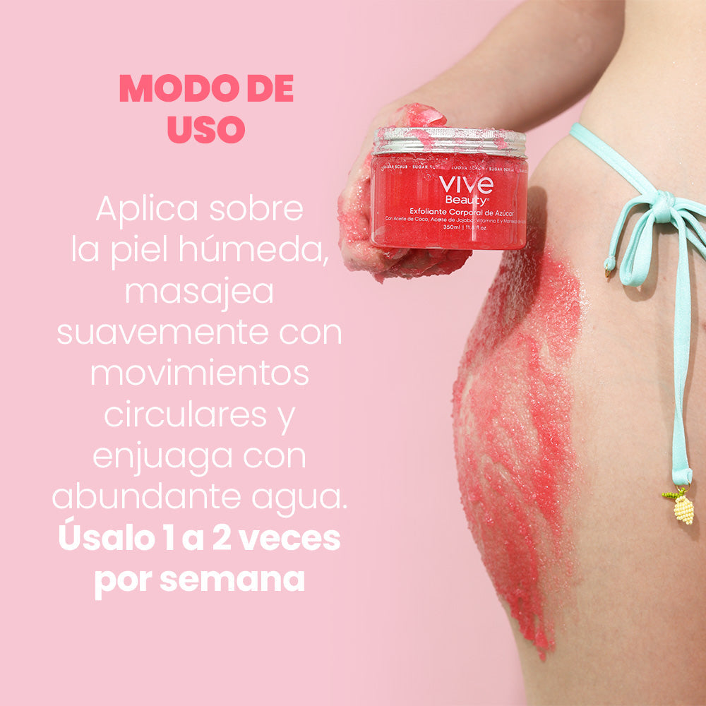 Vive Beauty Exfoliante de Azucar Boomberry 350 ml