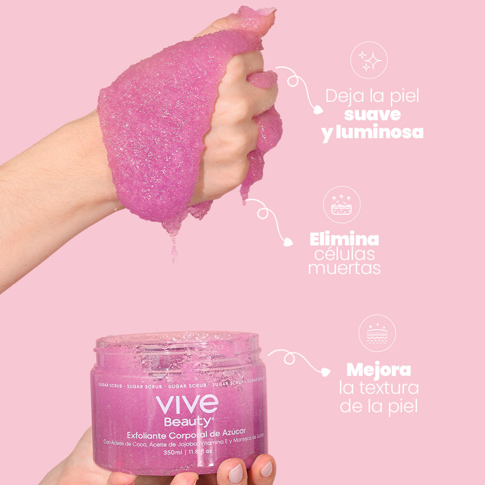 Vive Beauty Exfoliante de Azucar Euphoria 350 ml