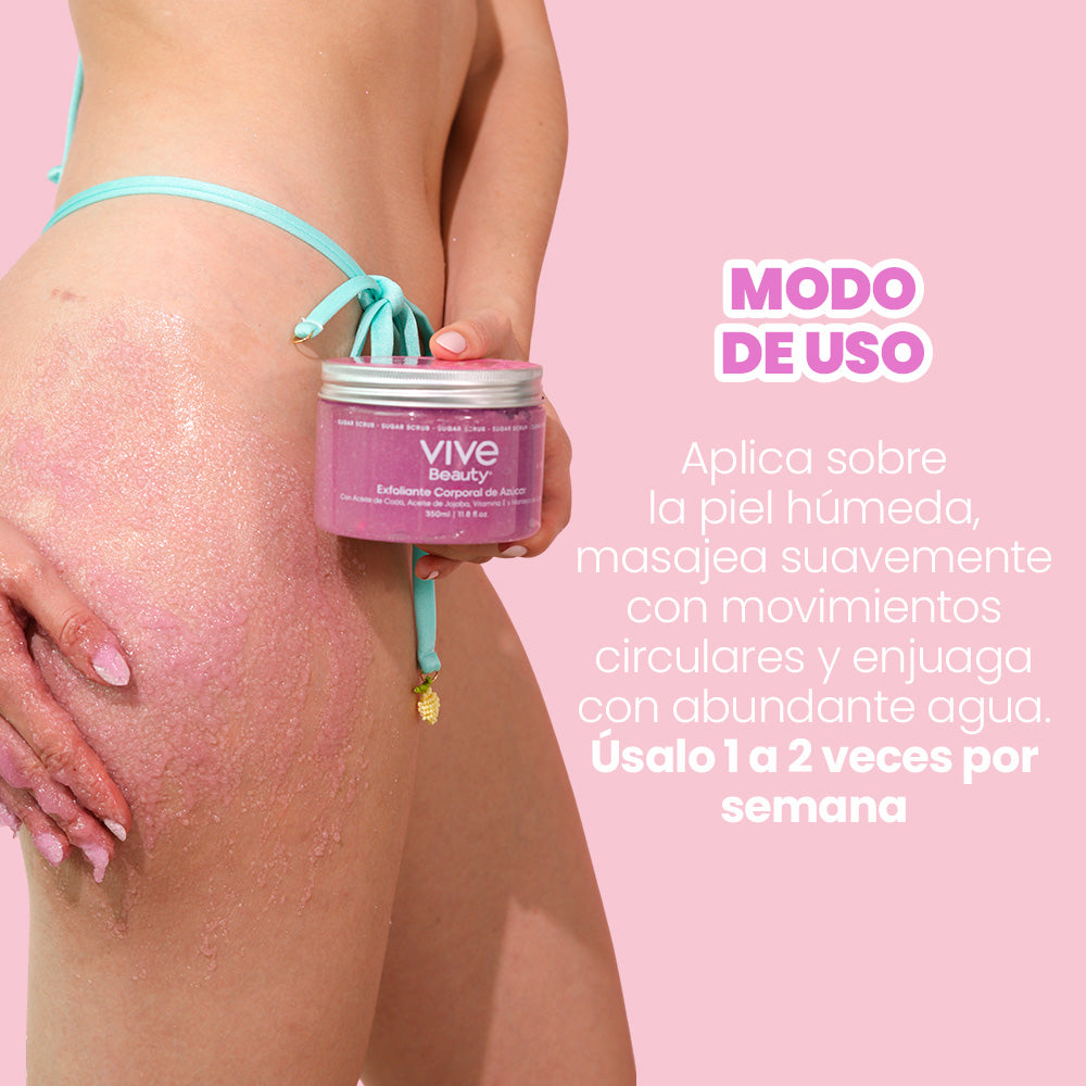 Vive Beauty Exfoliante de Azucar Euphoria 350 ml