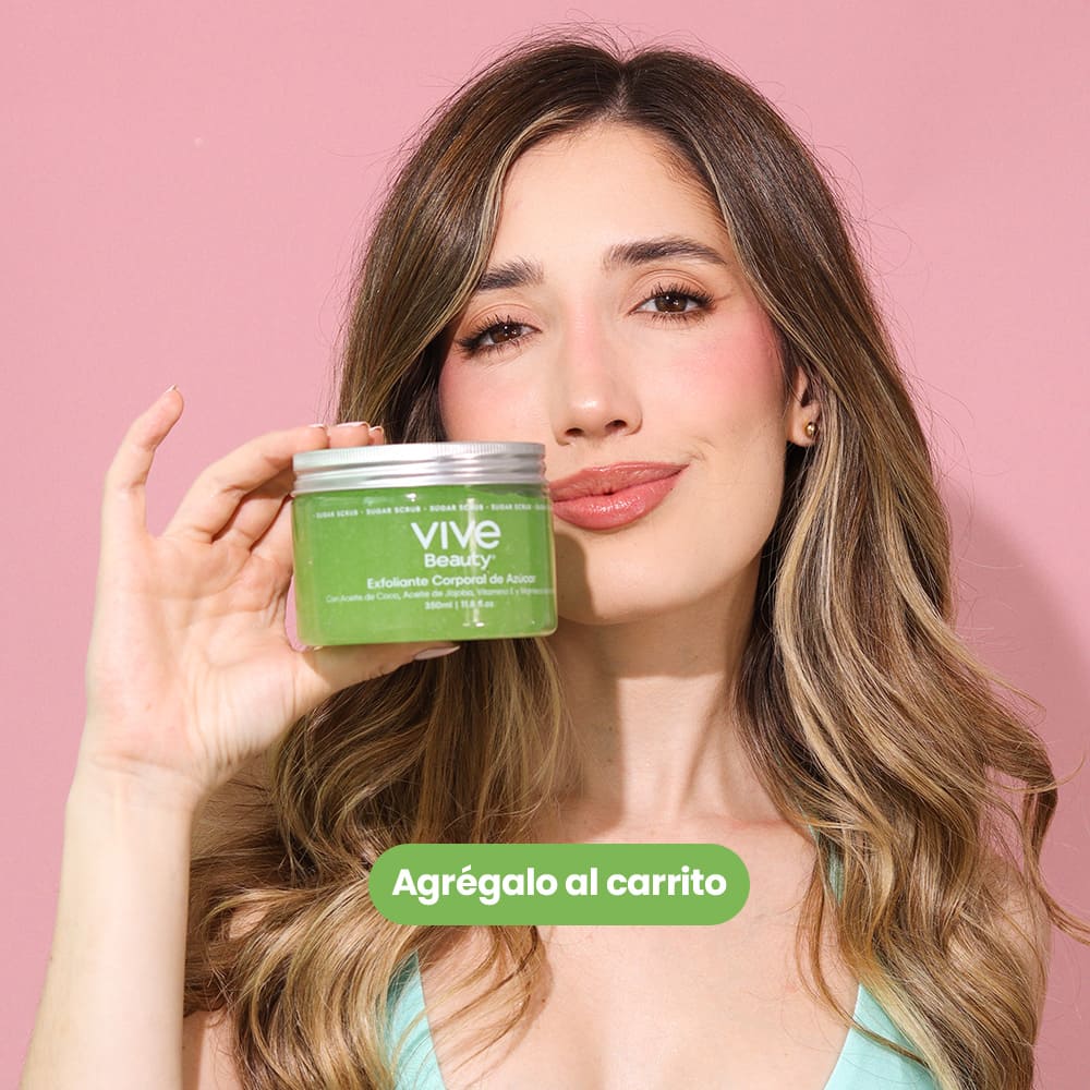 Vive Beauty Exfoliante de Azucar Green Glow 350 ml