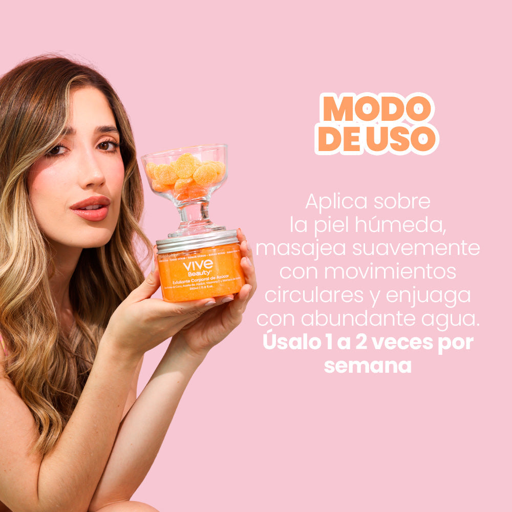Vive Beauty Exfoliante de Azucar Tropical Dream 350 ml