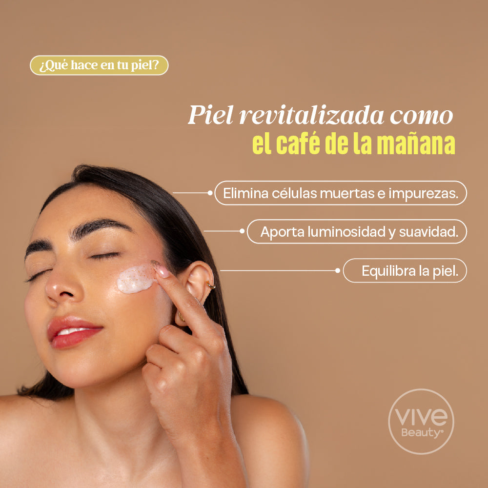 Vive Beauty Exfoliante Facial Rosas 120 ml