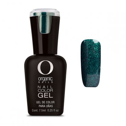 Organic Nails Semi-permanent gel for nails Color Fairy Emerald 072 x7.5 ml 