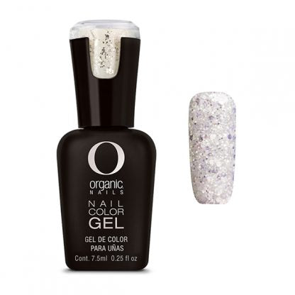 Organic Nails Gel semi-permanente para unas Color Fairy Silver 070 x7.5 ml