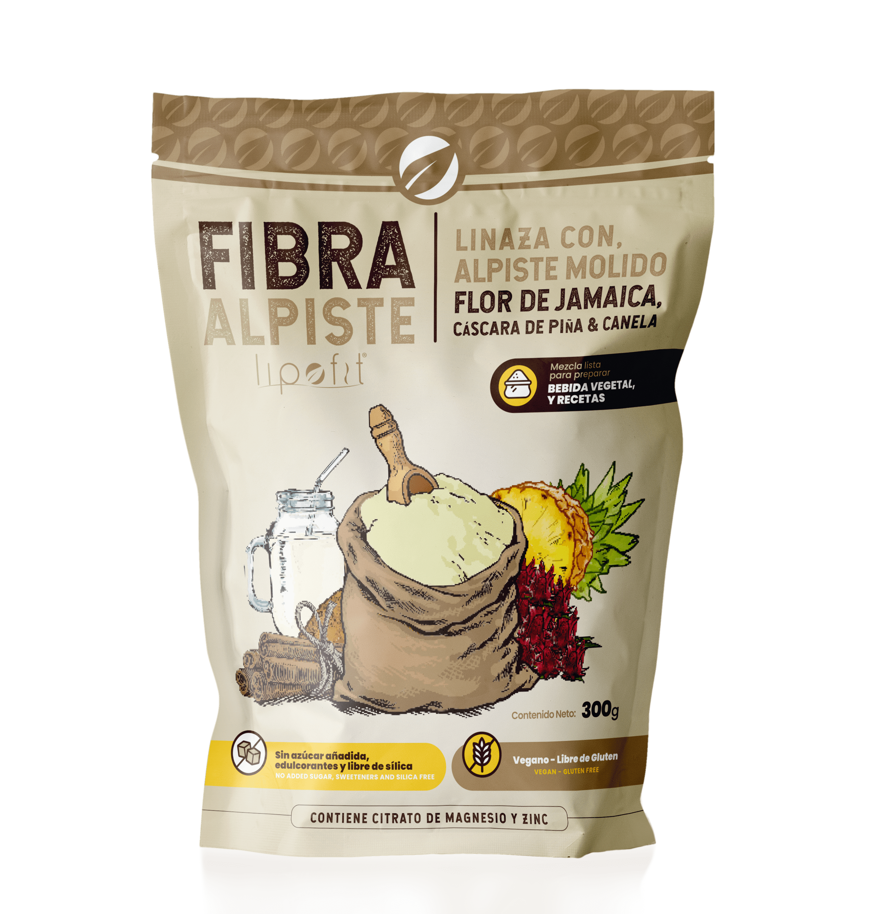 LIPOFIT FIBRALPISTE - 300gr