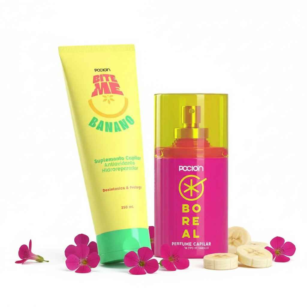 The Banana Bite Me Potion and The Boreal Hair Perfume Potion (2 Pack) 