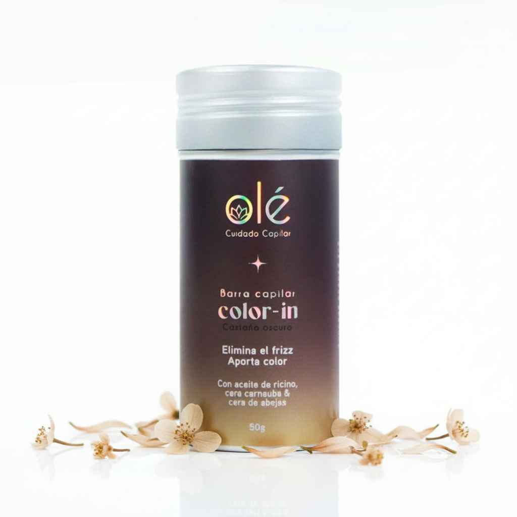 Ole Capilar Hair stick capilar cera en barra fijadora Con Color 50g